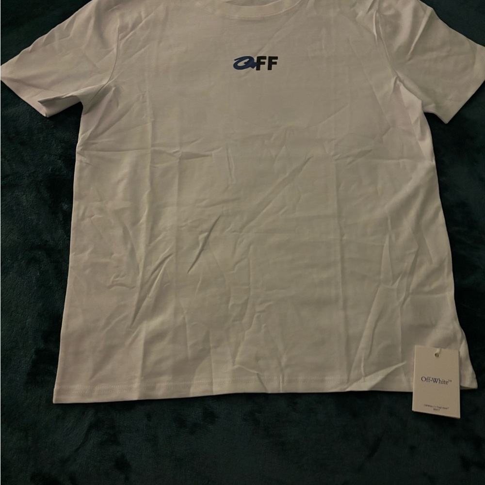 Off-White White Short Sleeve Tee